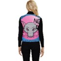 Rad Rat Studios Logo Women s Button Up Puffer Vest View2