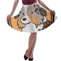 GIFT FOR HER/HIM A-line Skater Skirt View1