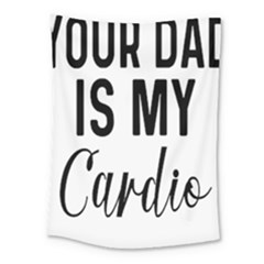 Your Dad Is My Cardio T- Shirt Your Dad Is My Cardio T- Shirt Yoga Reflexion Pose T- Shirtyoga Reflexion Pose T- Shirt Medium Tapestry by hizuto