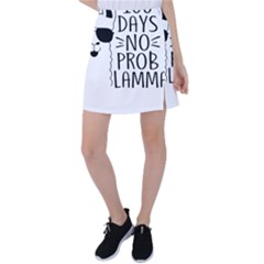 100 Days Of School T- Shirt100 Days No Prob Lamma T- Shirt Yoga Reflexion Pose T- Shirtyoga Reflexion Pose T- Shirt Tennis Skirt by hizuto