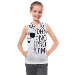 100 Days Of School T- Shirt100 Days No Prob Lamma T- Shirt Yoga Reflexion Pose T- Shirtyoga Reflexion Pose T- Shirt Kids  Sleeveless Hoodie by hizuto