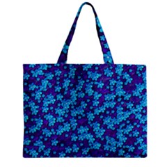 Flowers And Bloom In Perfect Lovely Harmony Zipper Mini Tote Bag by pepitasart