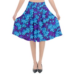 Flowers And Bloom In Perfect Lovely Harmony Flared Midi Skirt by pepitasart