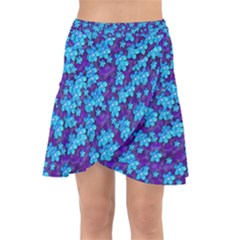 Flowers And Bloom In Perfect Lovely Harmony Wrap Front Skirt by pepitasart