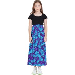 Flowers And Bloom In Perfect Lovely Harmony Kids  Flared Maxi Skirt by pepitasart