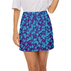 Flowers And Bloom In Perfect Lovely Harmony Mini Front Wrap Skirt by pepitasart