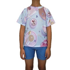 Img 5852 Kids  Short Sleeve Swimwear by SychEva