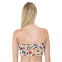 Boho Flowers Seamless Patternn Bandeau Top View2