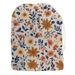 Boho Flowers Seamless Patternn Drawstring Pouch (3xl) by Jack14