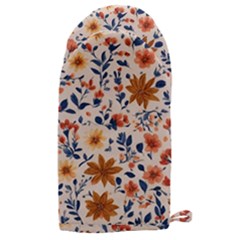 Boho Flowers Seamless Patternn Microwave Oven Glove by Jack14