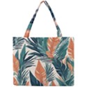 Colorful Tropical Leaf Mini Tote Bag View1