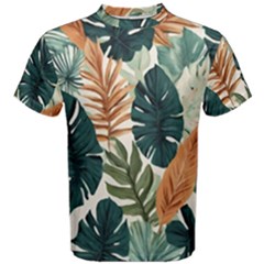 Tropical Leaf Men s Cotton T-shirt by Jack14