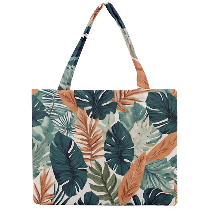 Tropical Leaf Mini Tote Bag