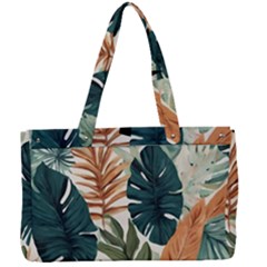 Tropical Leaf Canvas Work Bag by Jack14