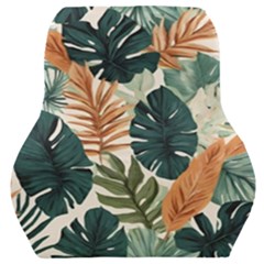 Tropical Leaf Car Seat Back Cushion  by Jack14