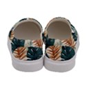 Tropical Leaf Women s Canvas Slip Ons View4