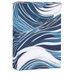 Abstract Blue Ocean Wave Playing Cards Single Design (rectangle) With Custom Box by Jack14