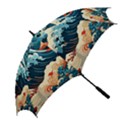 Wave pattern Golf Umbrellas View2