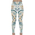 Boho pattern Lightweight Velour Classic Yoga Leggings View1