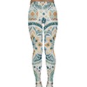 Boho pattern Lightweight Velour Classic Yoga Leggings View2