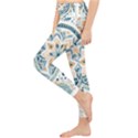 Boho pattern Lightweight Velour Classic Yoga Leggings View3