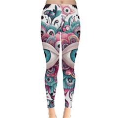 Eyes Pattern Everyday Leggings  by Valentinaart