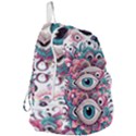 Eyes pattern Foldable Lightweight Backpack View3