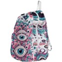 Eyes pattern Foldable Lightweight Backpack View4