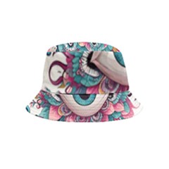 Eyes Pattern Bucket Hat (kids) by Valentinaart