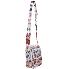 Birds Shoulder Strap Belt Bag by Valentinaart