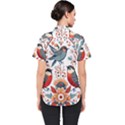 Birds Women s Short Sleeve Shirt View2