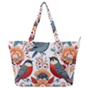 Birds Full Print Shoulder Bag View1