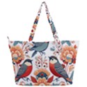 Birds Full Print Shoulder Bag View2