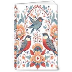 Birds 8  X 10  Softcover Notebook