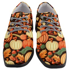 Thanksgiving Pattern Women Heeled Oxford Shoes by Valentinaart