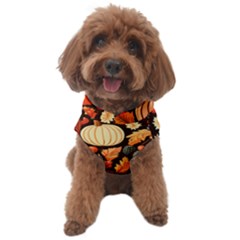 Thanksgiving Pattern Dog Sweater by Valentinaart