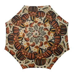 Thanksgiving pattern Golf Umbrellas