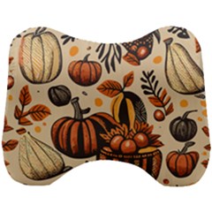 Thanksgiving pattern Head Support Cushion