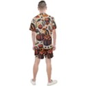 Thanksgiving pattern Men s Mesh T-Shirt and Shorts Set View2