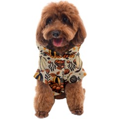 Thanksgiving Pattern Dog Coat by Valentinaart