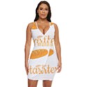 Baker T- Shirt Cool Bread Baking Bakers Saying Motif T- Shirt (3) Yoga Reflexion Pose T- Shirtyoga Reflexion Pose T- Shirt Draped Bodycon Dress View1