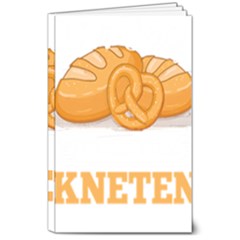 Baker T- Shirt Cool Bread Baking Bakers Saying Motif T- Shirt (6) Yoga Reflexion Pose T- Shirtyoga Reflexion Pose T- Shirt 8  X 10  Softcover Notebook