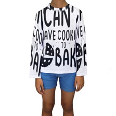 Baker T- Shirt Cool Bread Baking Bakers Saying Motif T- Shirt Yoga Reflexion Pose T- Shirtyoga Reflexion Pose T- Shirt Kids  Long Sleeve Swimwear