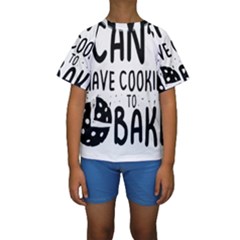 Baker T- Shirt Cool Bread Baking Bakers Saying Motif T- Shirt Yoga Reflexion Pose T- Shirtyoga Reflexion Pose T- Shirt Kids  Short Sleeve Swimwear