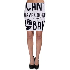 Baker T- Shirt Cool Bread Baking Bakers Saying Motif T- Shirt Yoga Reflexion Pose T- Shirtyoga Reflexion Pose T- Shirt Bodycon Skirt