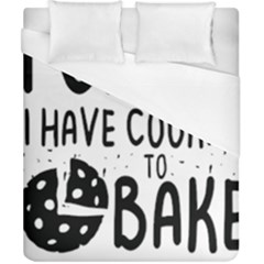 Baker T- Shirt Cool Bread Baking Bakers Saying Motif T- Shirt Yoga Reflexion Pose T- Shirtyoga Reflexion Pose T- Shirt Duvet Cover (California King Size)