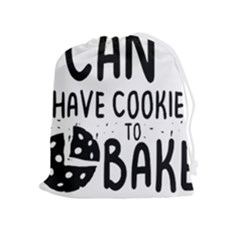 Baker T- Shirt Cool Bread Baking Bakers Saying Motif T- Shirt Yoga Reflexion Pose T- Shirtyoga Reflexion Pose T- Shirt Drawstring Pouch (XL)