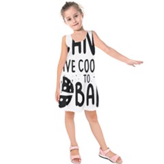 Baker T- Shirt Cool Bread Baking Bakers Saying Motif T- Shirt Yoga Reflexion Pose T- Shirtyoga Reflexion Pose T- Shirt Kids  Sleeveless Dress