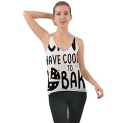 Baker T- Shirt Cool Bread Baking Bakers Saying Motif T- Shirt Yoga Reflexion Pose T- Shirtyoga Reflexion Pose T- Shirt Chiffon Cami