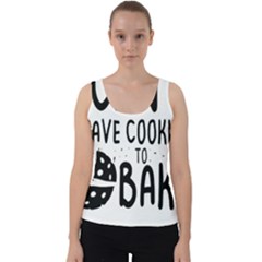 Baker T- Shirt Cool Bread Baking Bakers Saying Motif T- Shirt Yoga Reflexion Pose T- Shirtyoga Reflexion Pose T- Shirt Velvet Tank Top